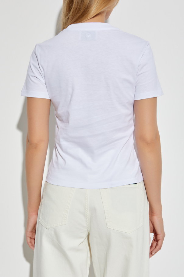 Ami Alexandre Mattiussi T-shirt with logo | Women's | Vitkac